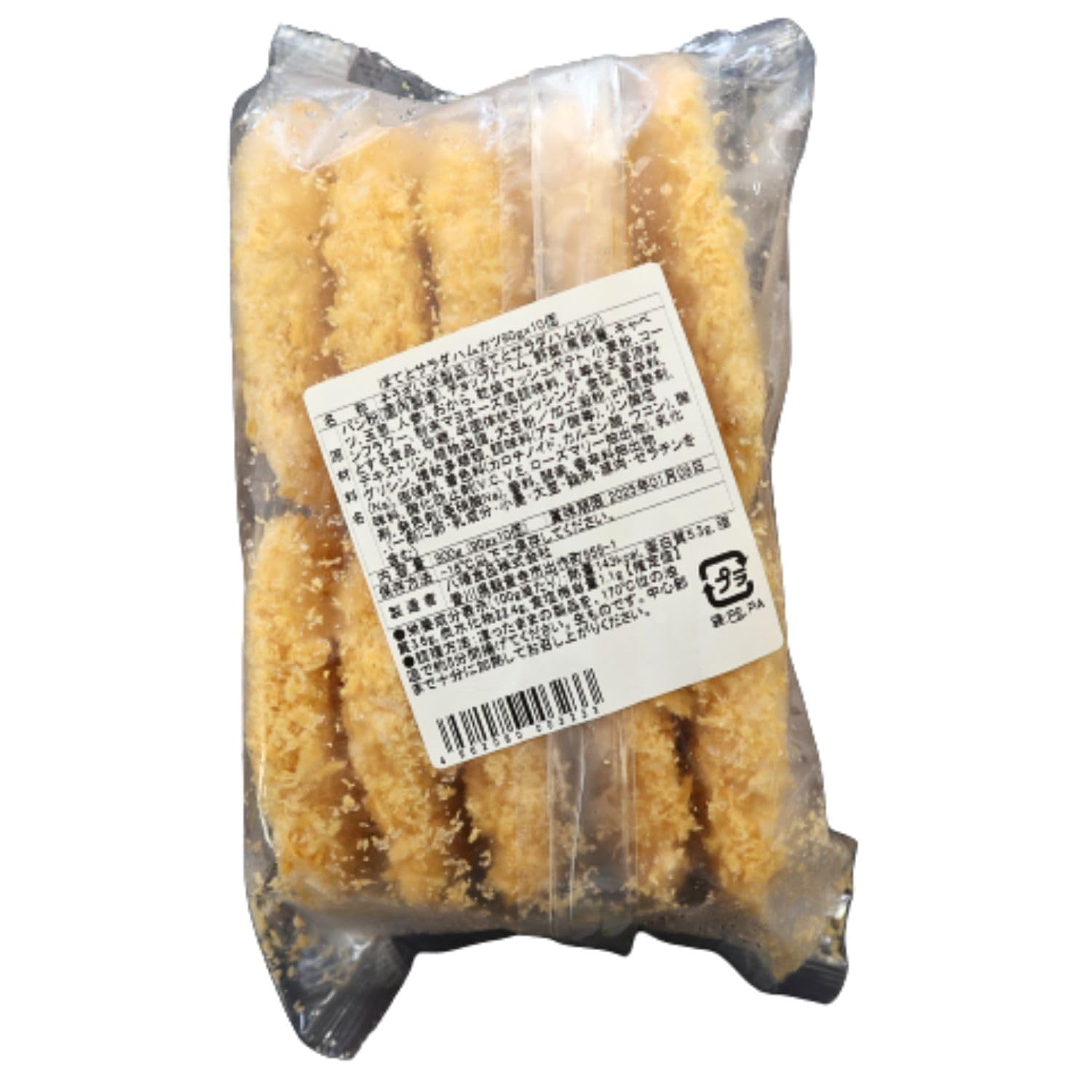 Amazon | 八幡食品 ポテトサラダ ハムカツ 90g×10個 冷凍食品 | 八幡